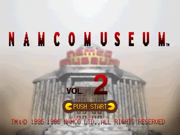 Namco Museum Vol. 2 (US) screen shot title